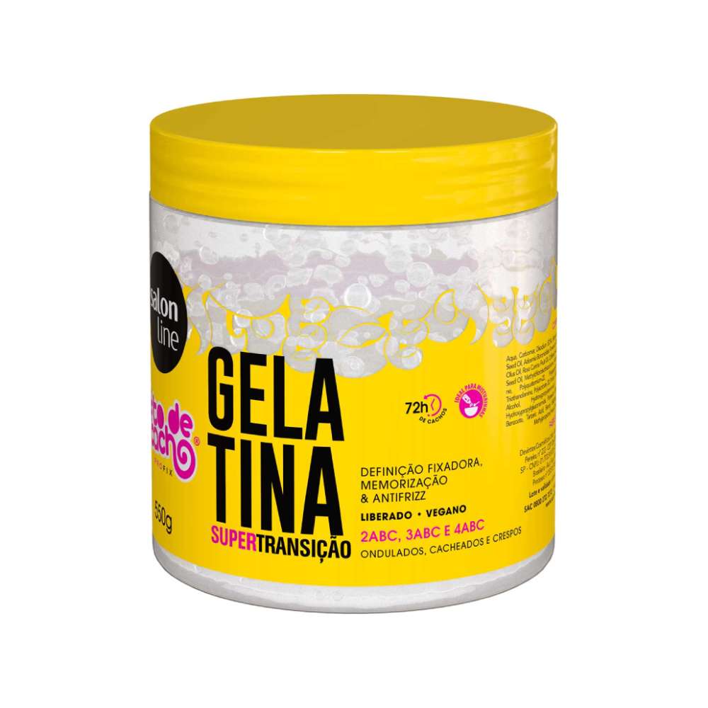 Gelatina Salon Line To De Cachos Super Transicao 550g Stillus Shop