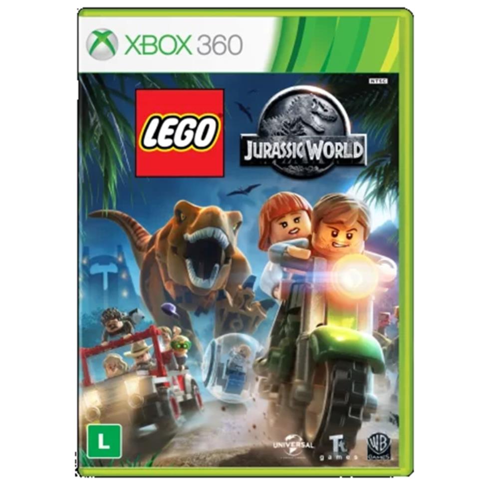 Jogo Lego Jurassic World O Mundo Dos Dinossauros - Xbox 25 Dígitos